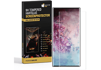 PROTECTORKING 3x FULL CURVED 9H Hartglas HD KLAR Displayschutzfolie(für Samsung Galaxy Note 10 Plus)