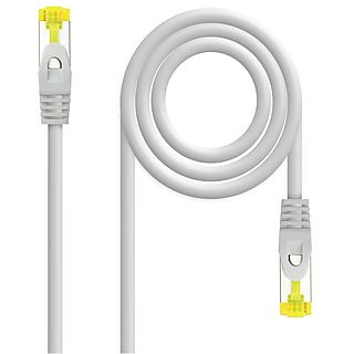 Cable de red - NANOCABLE 10.20.1901-L150, Cat-6A, , Gris