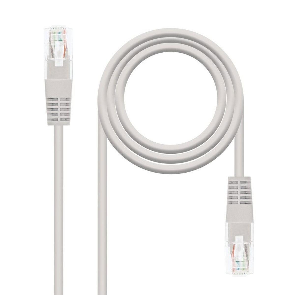 Cable de red - 10.20.0400 NANOCABLE, Gris