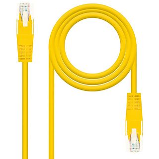 Cable de red - NANOCABLE 10.20.1800-L30-Y, Cat-6A, , Amarillo