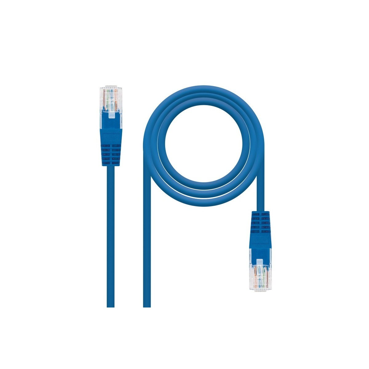 Cable de red - 10.20.0400-BL NANOCABLE, Azul