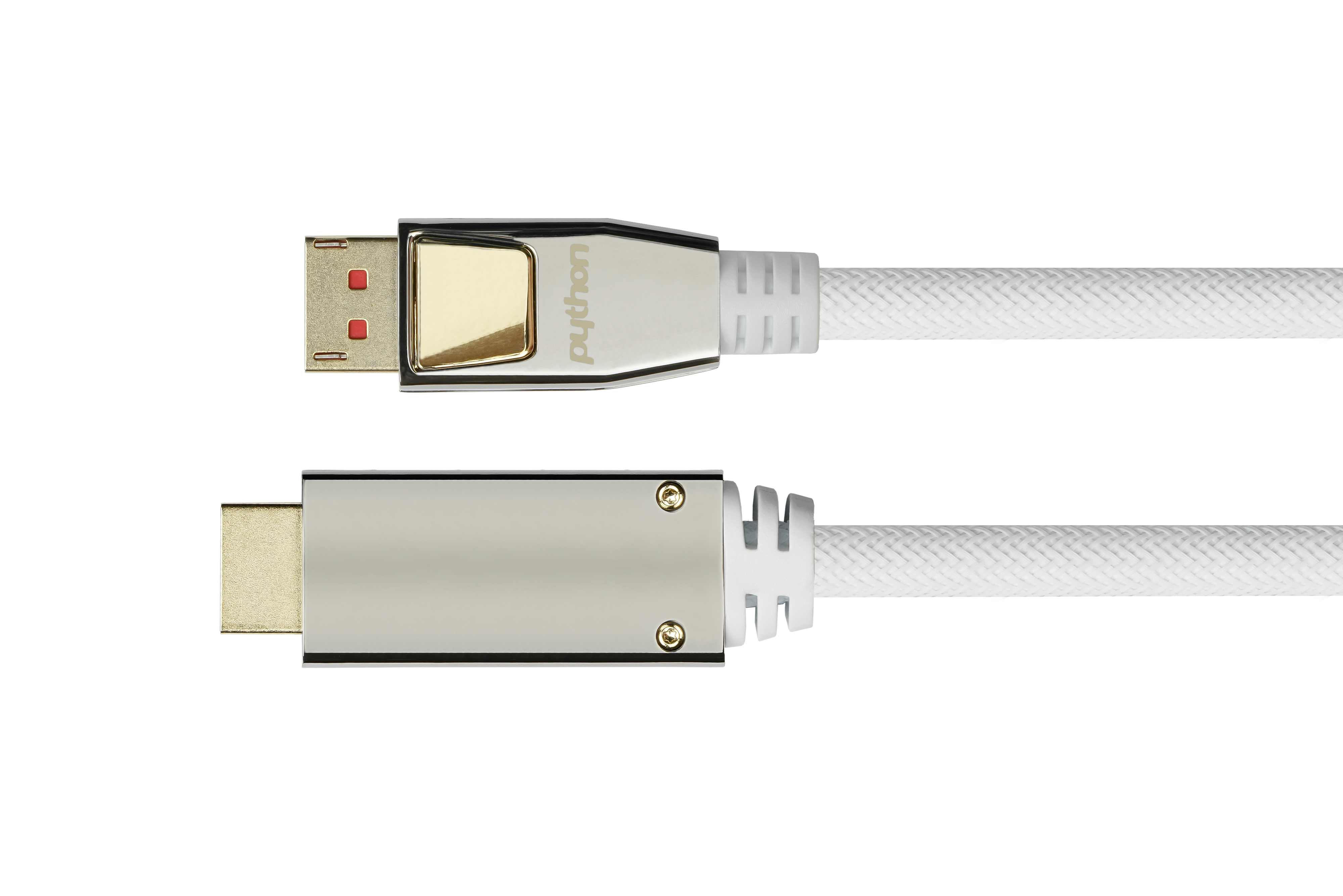 Displayport, 1.4, PYTHON weiß, m 1 DisplayPort 1m, Anschlusskabel
