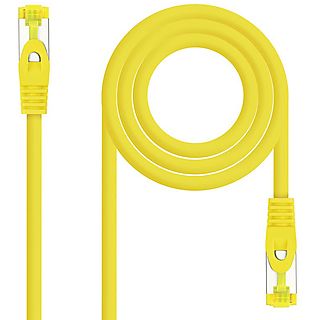 Cable de red - NANOCABLE 10.20.1900-L25-Y, Cat-6A, , Amarillo