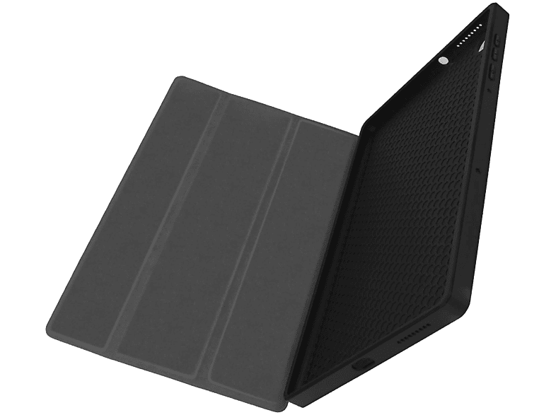 AVIZAR Trifold Series Etui Bookcover für Lenovo Kunstleder, Dunkelblau