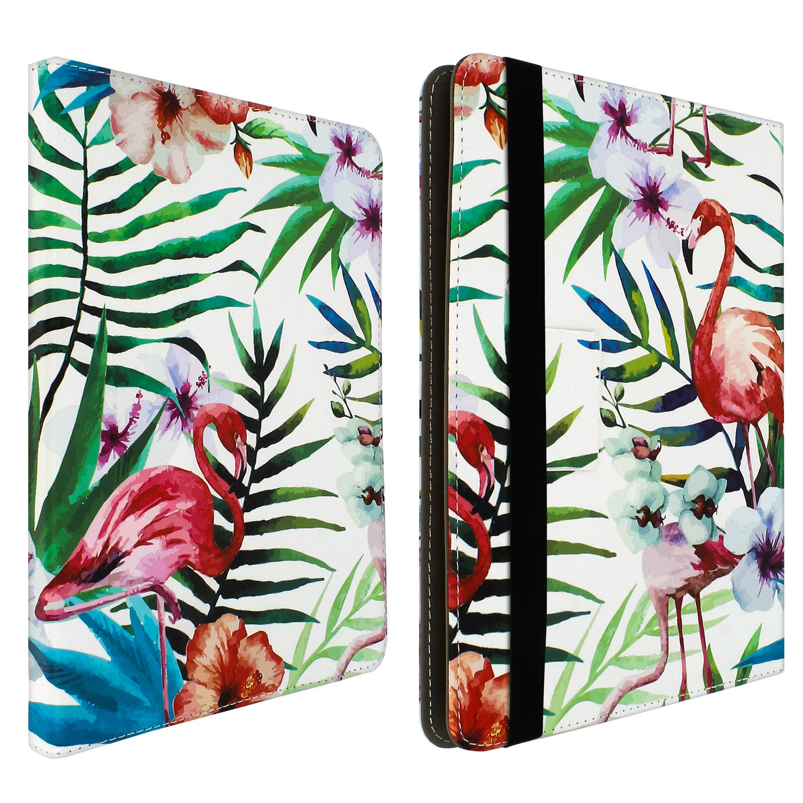 Tropical Series Universal Kunstleder, für AVIZAR Bookcover Etui Bunt