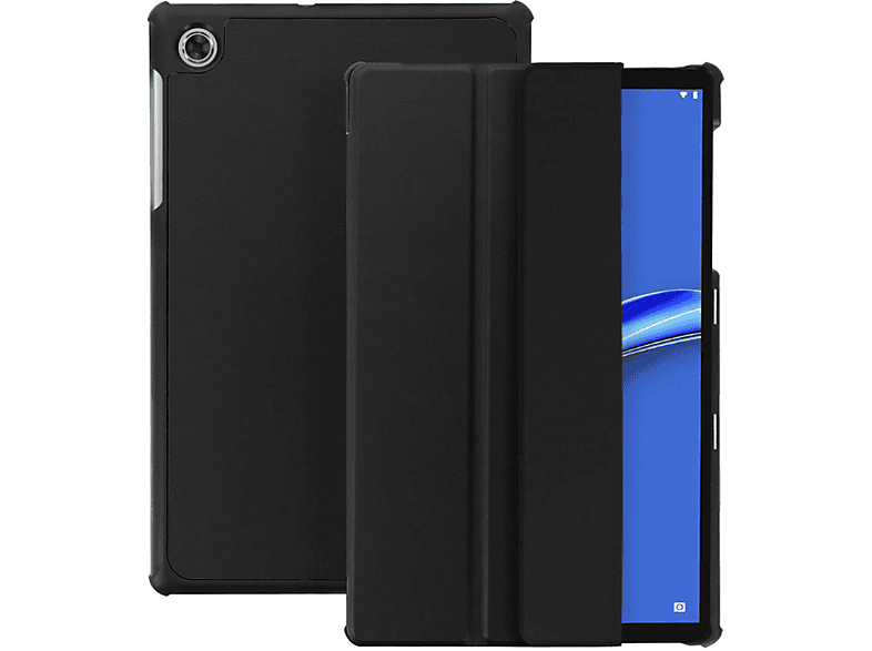 AVIZAR Trifold Series Etui Bookcover für Lenovo Kunstleder, Schwarz