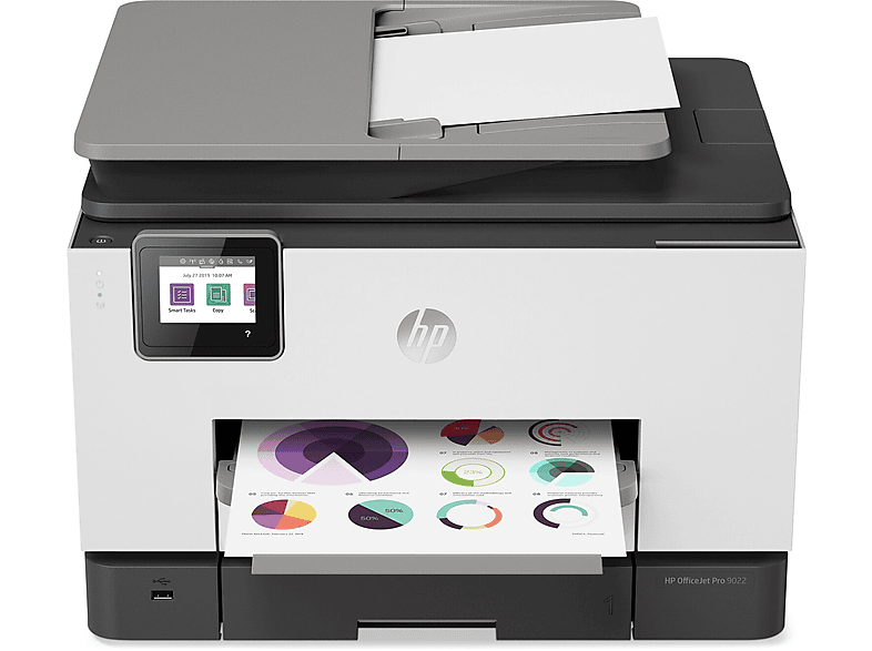 WLAN Thermal AIO OFFICEJET Multifunktionsdrucker Inkjet PRO 9022 MediaMarkt | HP Netzwerkfähig