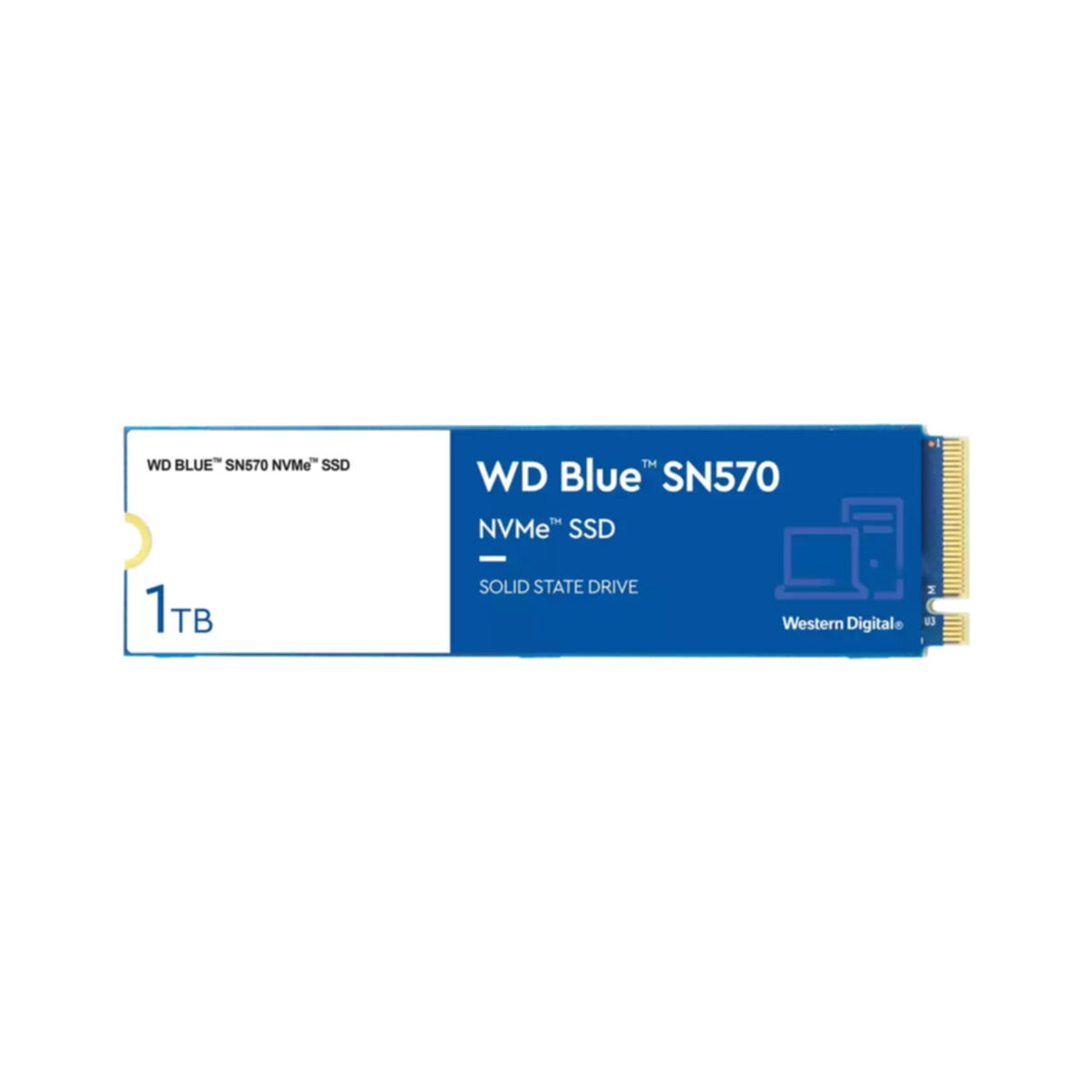 Disco duro SSD 1 TB WDS100T3B0C - WESTERN DIGITAL