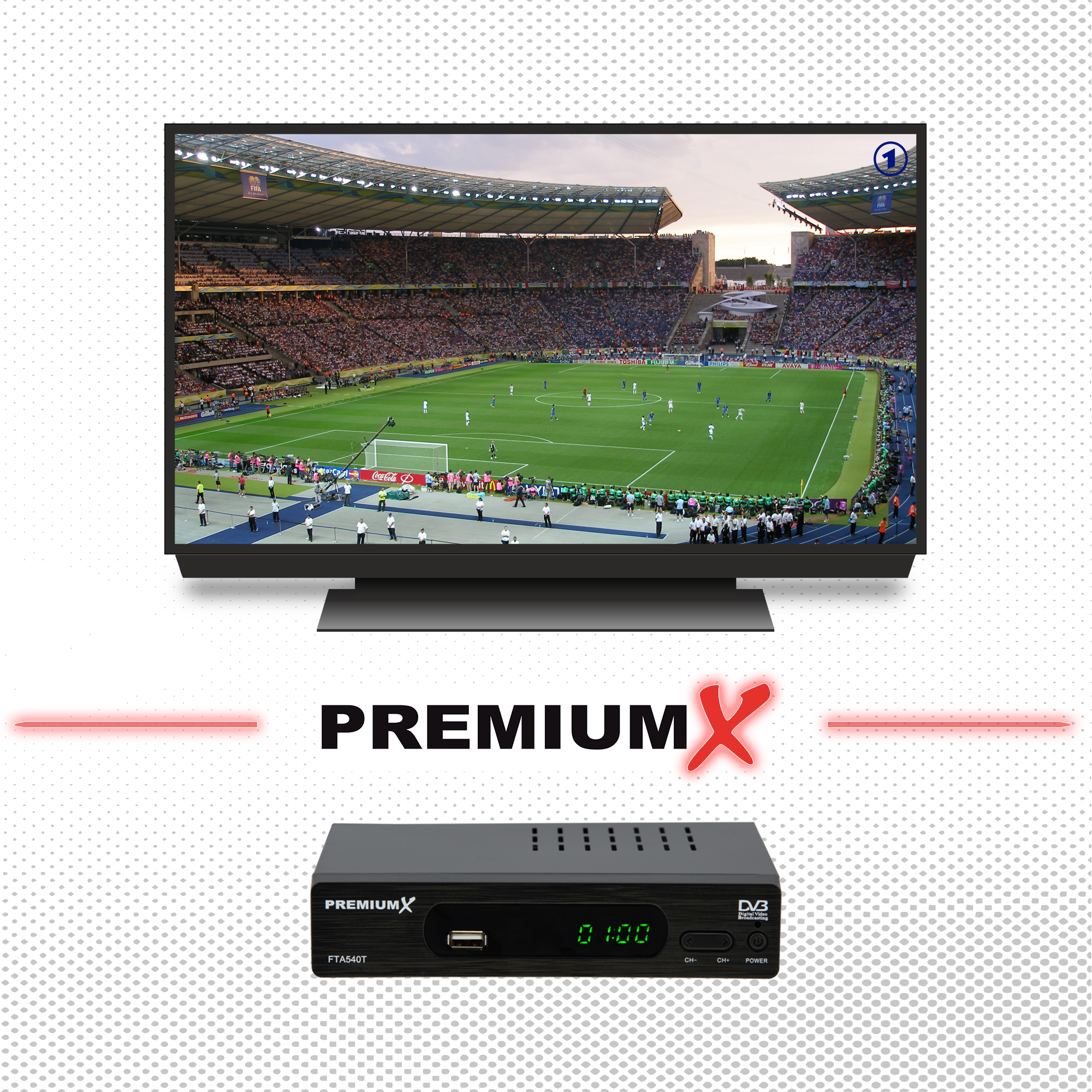 PremiumX HD 221S, Mini Sat Receiver DVB-S2 für unverschlüsseltes Full HD, HDMI, SCART, USB Multimedia-Player, 4000 Programmspeicherplätze, Astra vorprogrammiert: Tests, Infos & Preisvergleich
