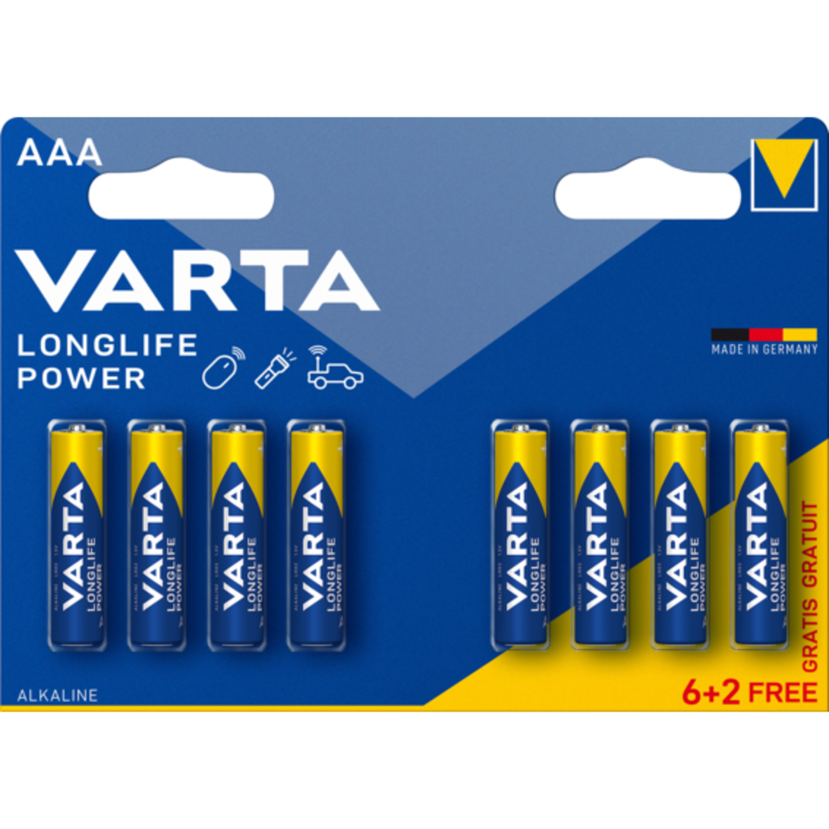 Pilas AAA - VARTA LongLife Power