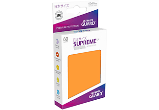 ULTIMATE GUARD Supreme UX Sleeves Japanische Größe (60) Orange Kartenhüllen, Orange