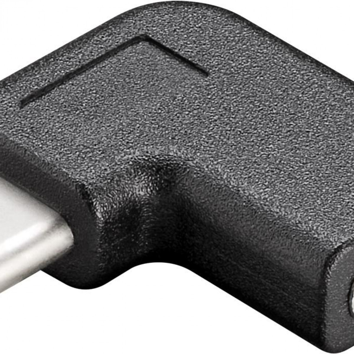 GOOBAY Adapter USB-C™ USB-C™ 90°, Adapter auf USB schwarz