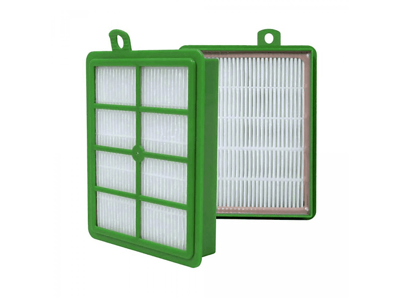 INF HEPA-Filter kompatibel mit Philips / Zubehörset 2er-Pack Electrolux / Weiß Grün