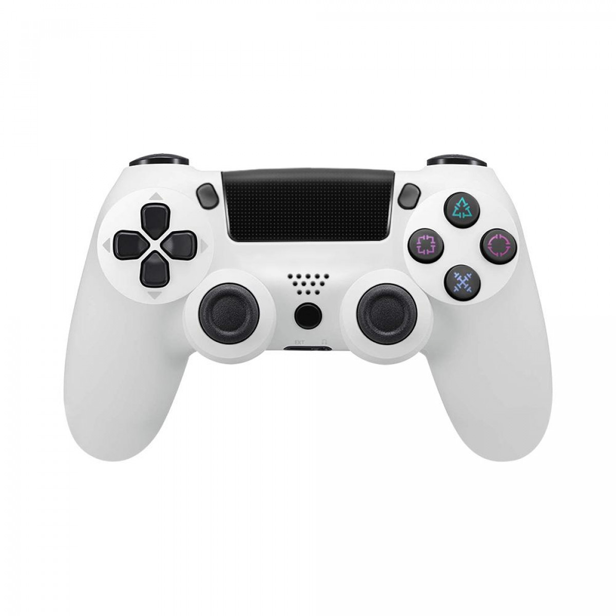Controller PS4 Kabelloser INF Gamecontroller / Schwarz Weiß für Weiß/Schwarz