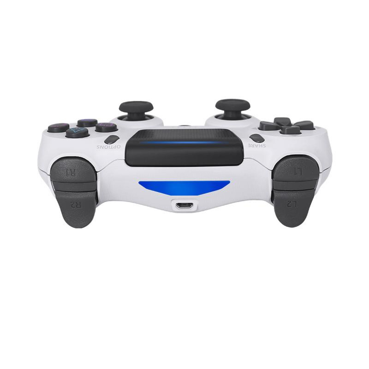 INF Kabelloser Gamecontroller für PS4 Weiß Schwarz Weiß/Schwarz / Controller