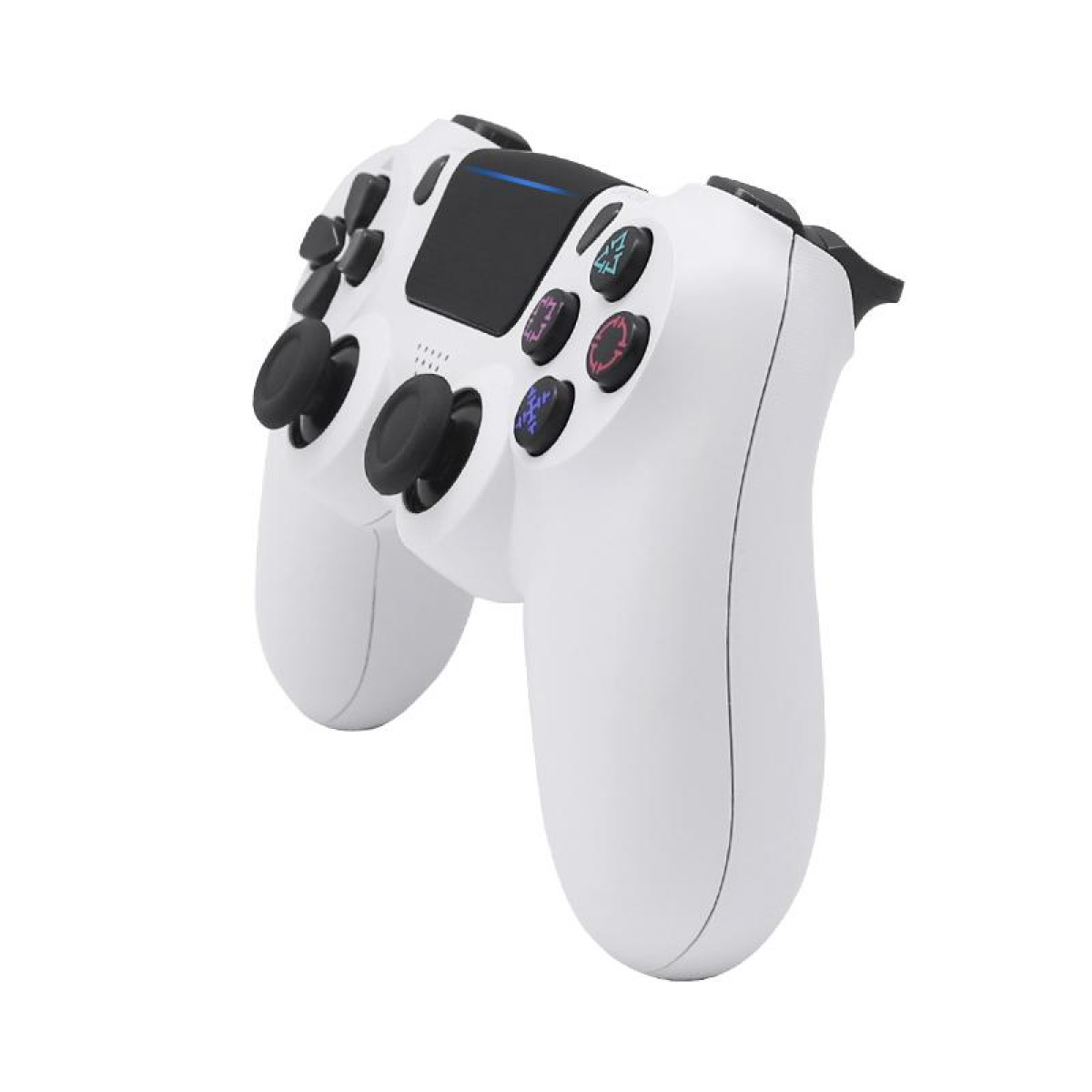 Controller PS4 Kabelloser INF Gamecontroller / Schwarz Weiß für Weiß/Schwarz
