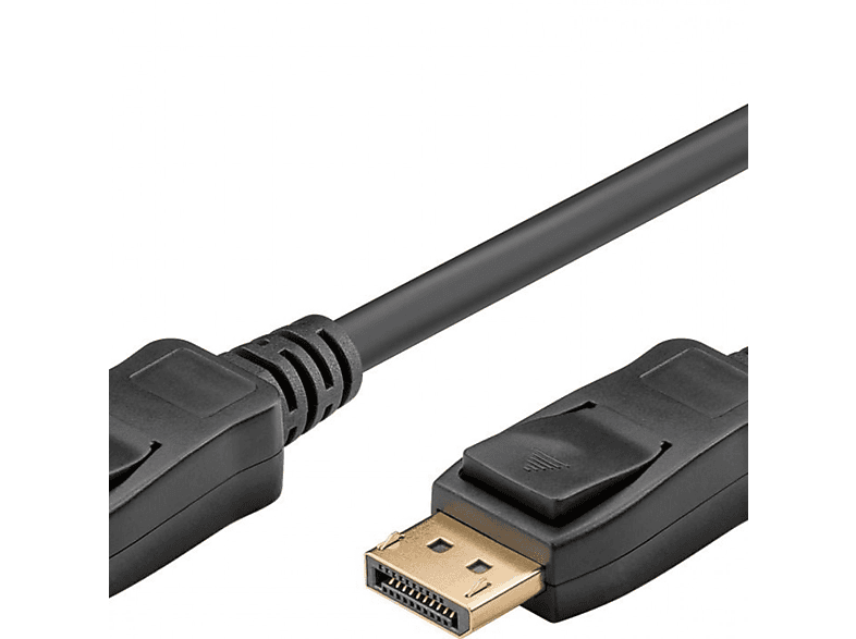 GOOBAY DisplayPort Verbindungskabel 1.4, Verbindungskabel, 1 m