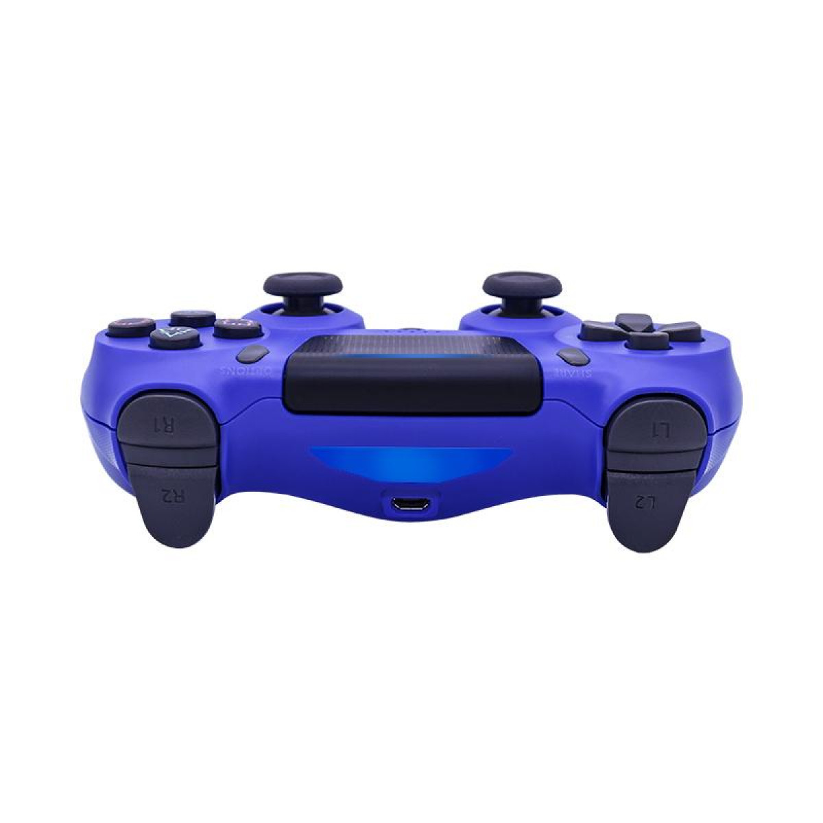 INF Wireless Game Controller Schwarz für PS4 Blau / Controller