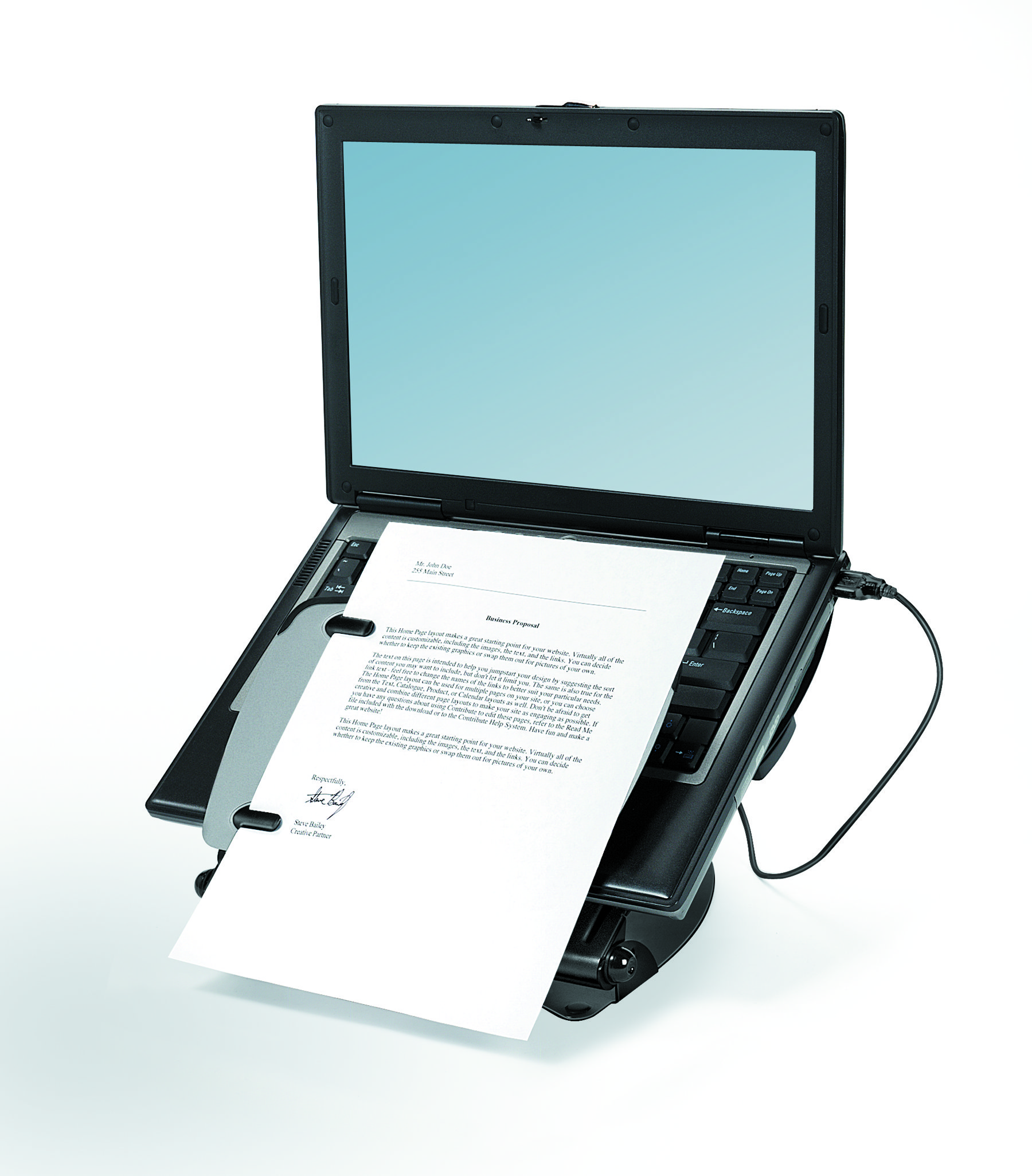 FELLOWES series Notebook-stand, Silver Pro