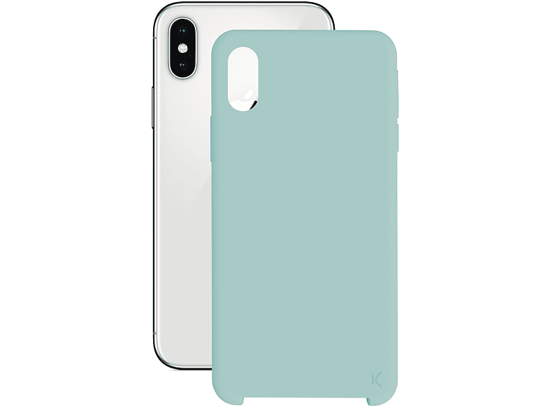 Funda móvil - iPhone XS Max KSIX, Apple, iPhone XS Max, Verde