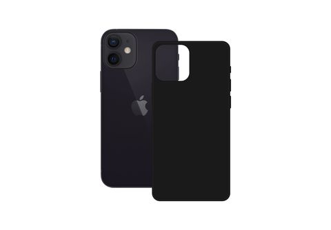 Funda de silicón con MagSafe para el iPhone 12 mini - Negro