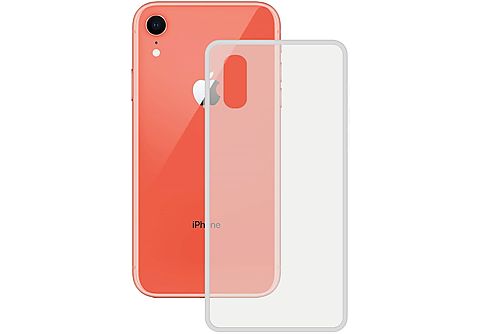 Funda móvil - KSIX iPhone XR, Compatible con Apple iPhone XR, Transparente