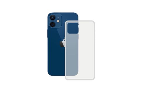 Funda móvil - KSIX iPhone 12 Mini, Compatible con Apple iPhone 12 Mini,  Transparente