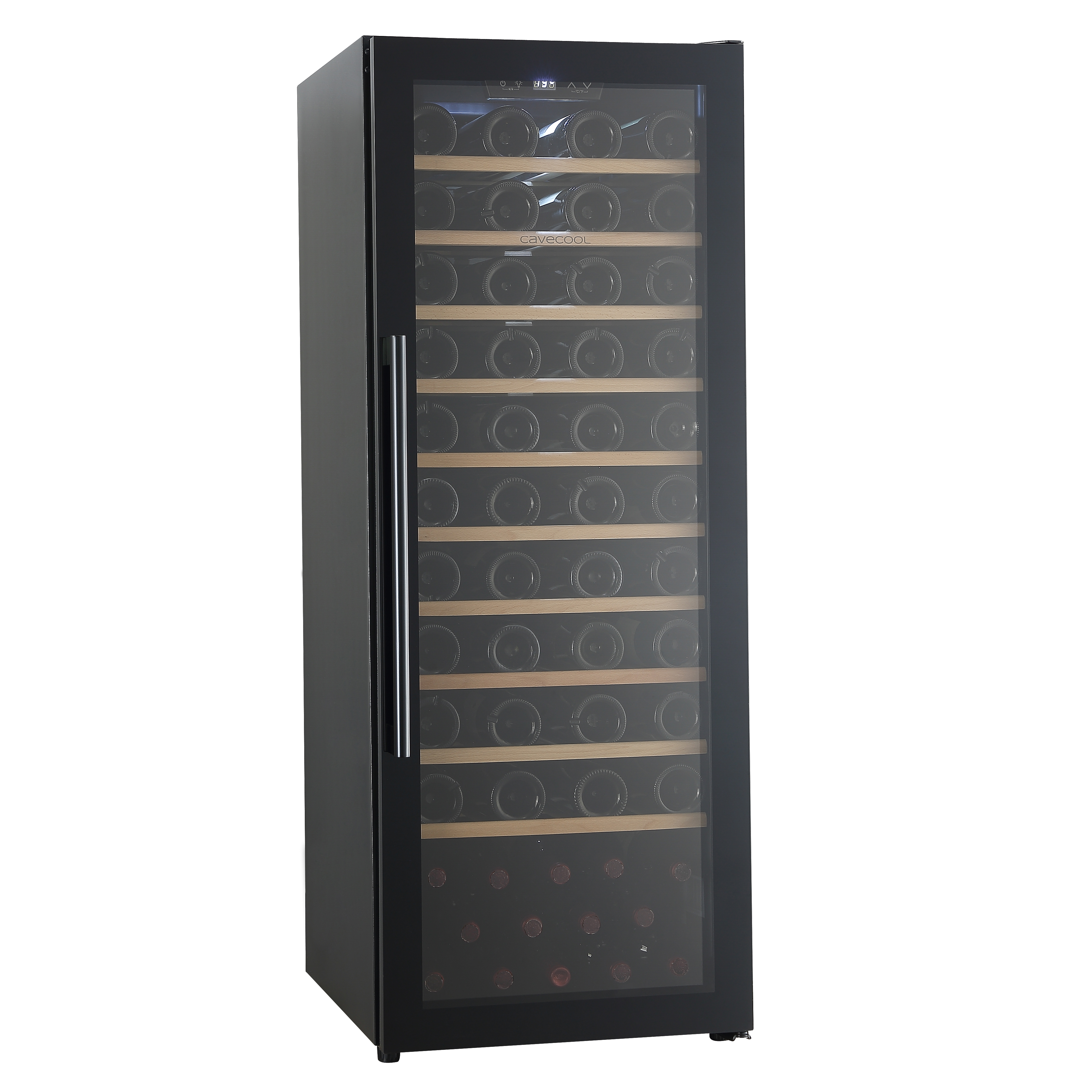 CAVECOOL Raw Zircon CC201SB (EEK G, Schwarz) Weinkühlschrank