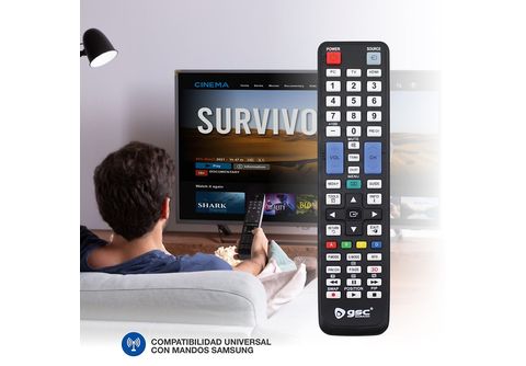 Mando A Distancia Universal Televisores Samsung - SYMDSAMSUNG SYTECH, Negro