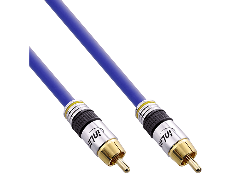 Subwoofer Kabel 15m BestPlug Audio Cinchkabel 1,5m - RCA-Stecker Vergoldet, Schwarz, Für Stereoanlagen & Heimkino Chinch Kabel Mono