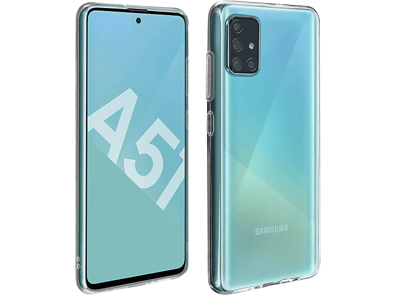AVIZAR Set Galaxy Series, Backcover, A51, Schwarz Samsung