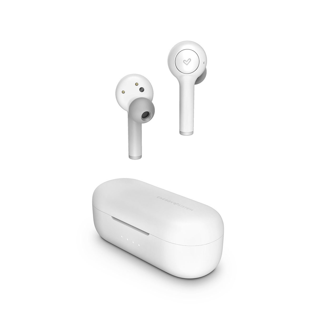 Auriculares True Wireless - 451647 ENERGY SISTEM, Intraurales, Bluetooth, Blanco