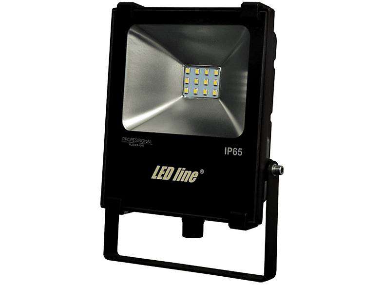 LED LINE 10W 850lm IP65 Schwarz LED Strahler