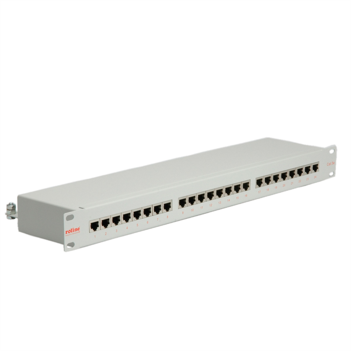 Patchpanel Ports, 24 Kat.5e ROLINE 1 HE, 19\