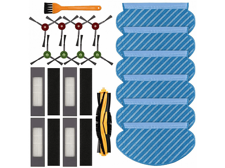 für Teile, 24 Ersatzdüsen Saugroboter 920/950 Ecovacs Deebot Zubehör INF OZMO