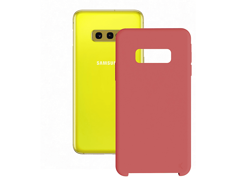 Funda Móvil Galaxy S10e Ksix Samsung Galaxy S10e Rojo Mediamarkt