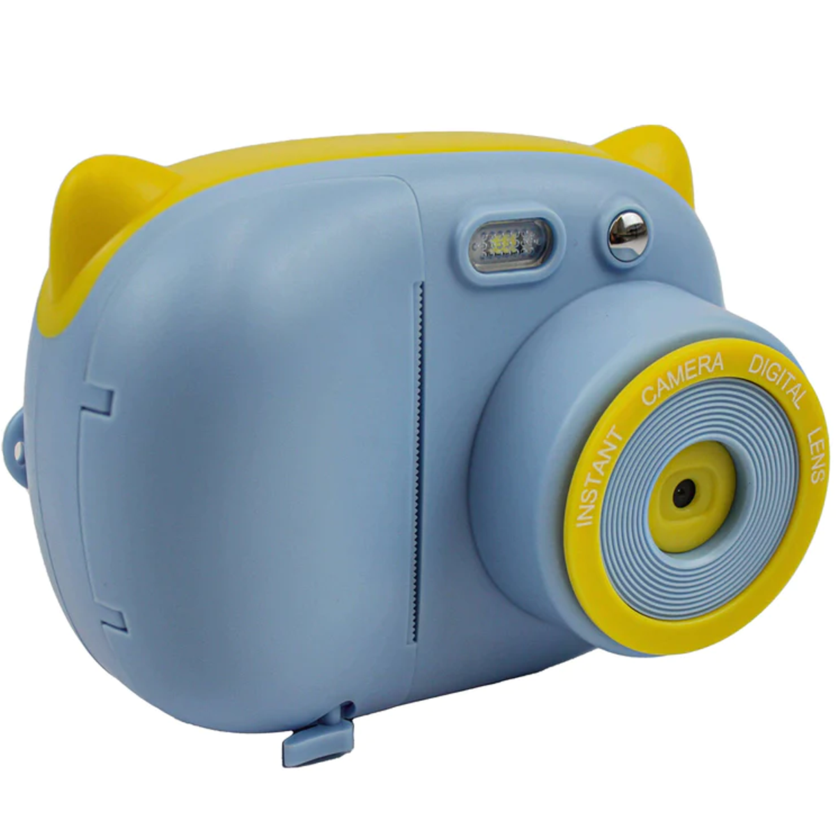 SYNTEK Polaroid Blau Kinder druckbar Sofortbildkamera, Kamera drucken und Student Spaß Portable schwarz Foto