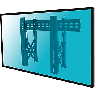 Soporte monitor  - 017-2002 Soporte de pared profesional para aplicación videowall, pantallas de 37-70" KIMEX, 37 ", 70 ", 200 x 200 mm min, 600 x 400 mm max, Negro