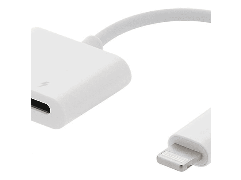 3,5 Lightning INF und Adapter auf unterstützt mm Laden Adapter, Musik, weiß Epzi Lightning