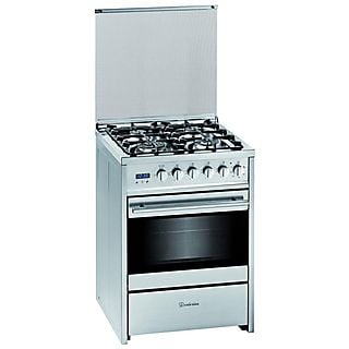 Cocina de gas  - G 610 X MEIRELES, 51 l, 60 cm, Plata