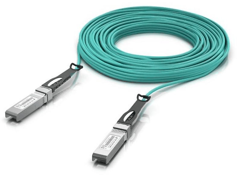 UBIQUITI UACC-AOC-SFP10-30M SFP+ Direct Attachment Active Cable (AOC), Türkis