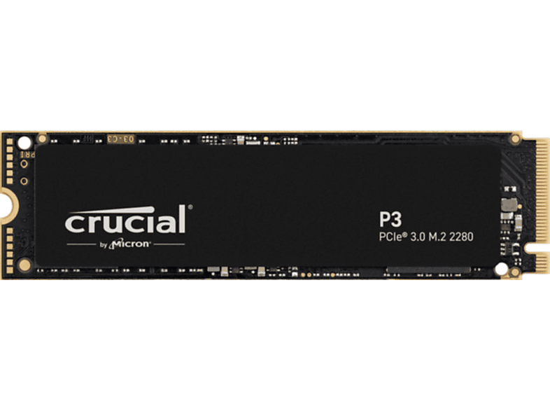 CRUCIAL P3, 2 TB, SSD, intern