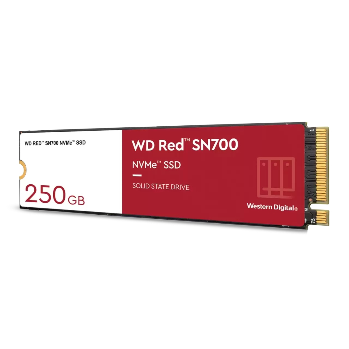 WESTERN DIGITAL WD Red SN700, SSD, 250 GB, intern