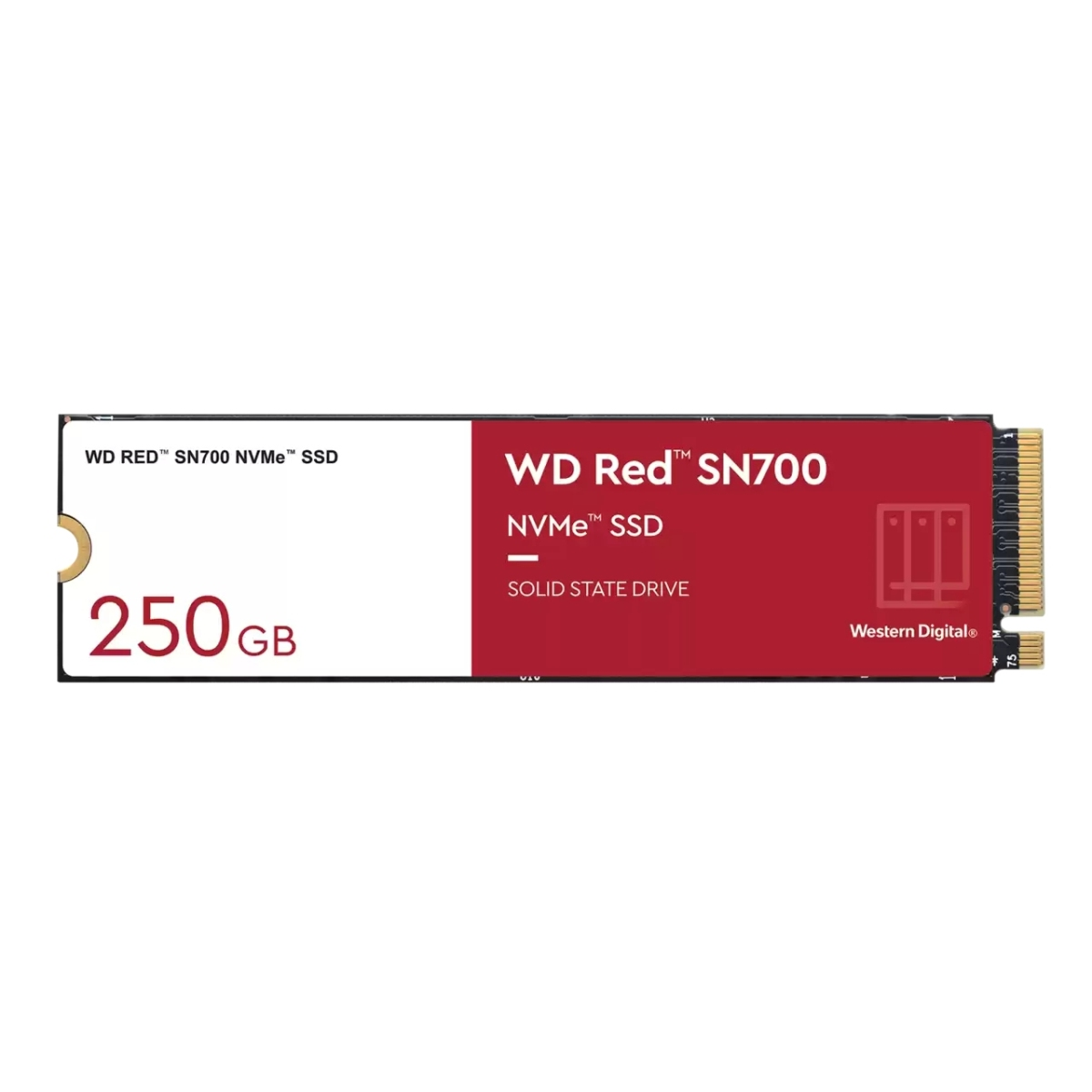 DIGITAL SN700, WD WESTERN SSD, GB, 250 intern Red