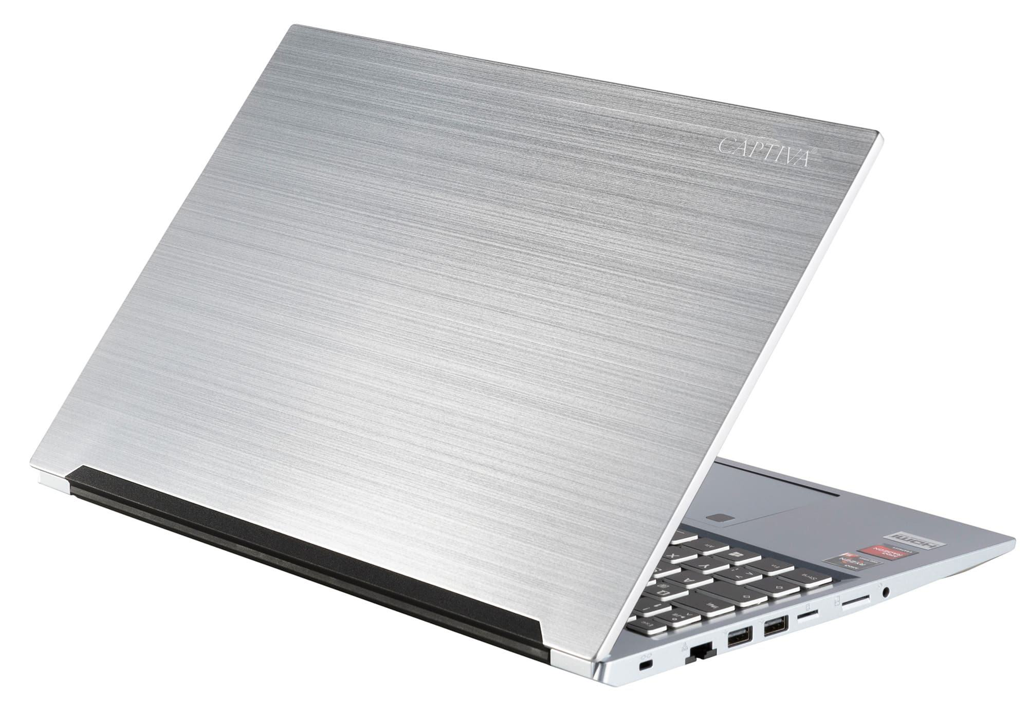 8 Business-Notebook CAPTIVA 5 Graphics, RAM, 15,6 Display, mit silberfarben Ryzen™ 500 R71-672, Radeon™ Prozessor, SSD, Zoll AMD Power Starter GB GB