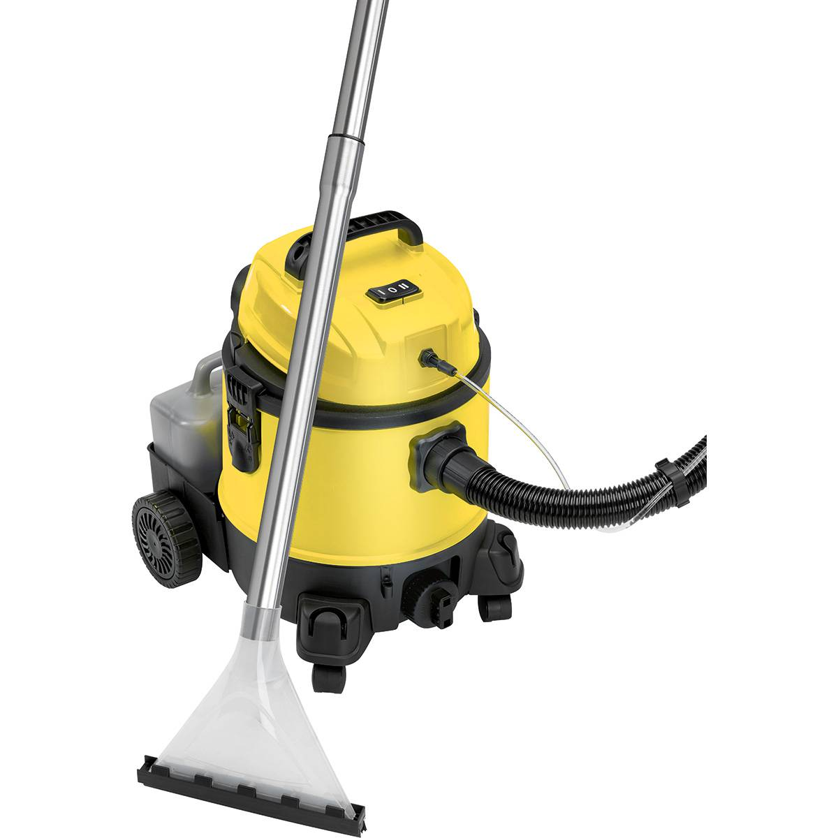 Aspirador sin bolsa - BRIEBE Tapiceto, Lava-aspiradora con Limpiador de Tapiceria para Coche, Alfombras, 20L, Profesional, Filtro