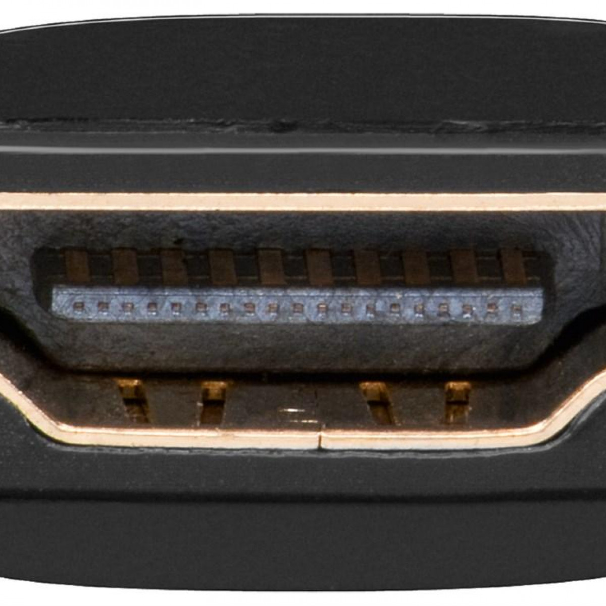 HDMI™/DVI-D-Adapter, HDMI Adapter vergoldet GOOBAY