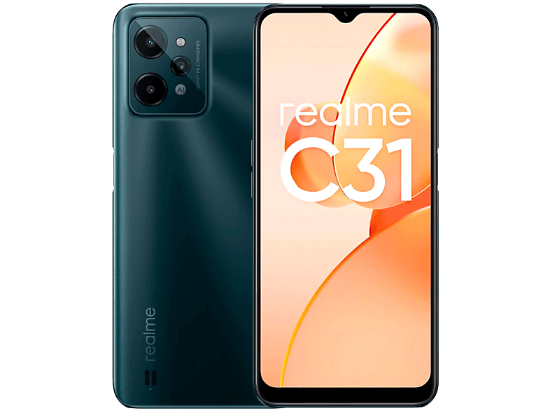 REALME C31 4+64GB DARK GREEN 64 GB Dark Green Dual SIM | MediaMarkt