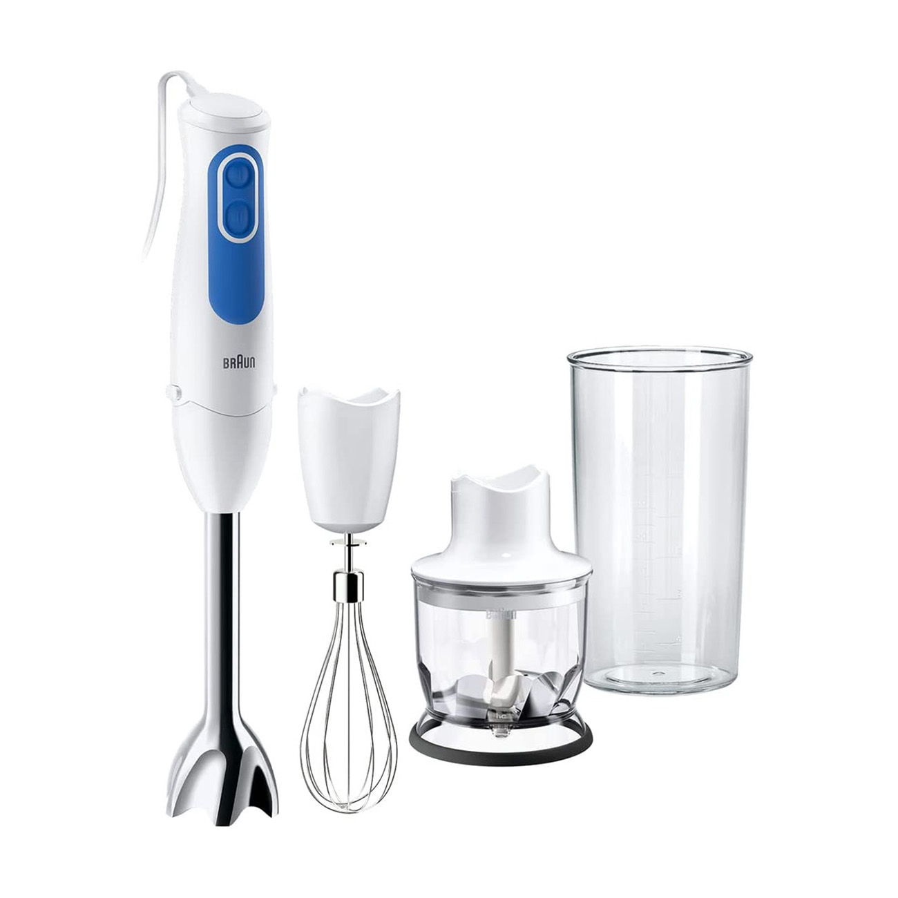 BRAUN Multiquick 3 Stabmixer Watt) (700 weiß MQ3025WH