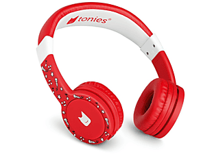 TONIES Lauscher Kopfhörer, On-ear Kopfhörer Bluetooth rot